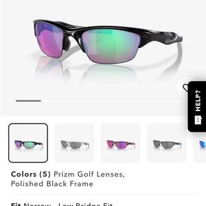 Oakley half jacket 2.0 glasses with prizm lenses